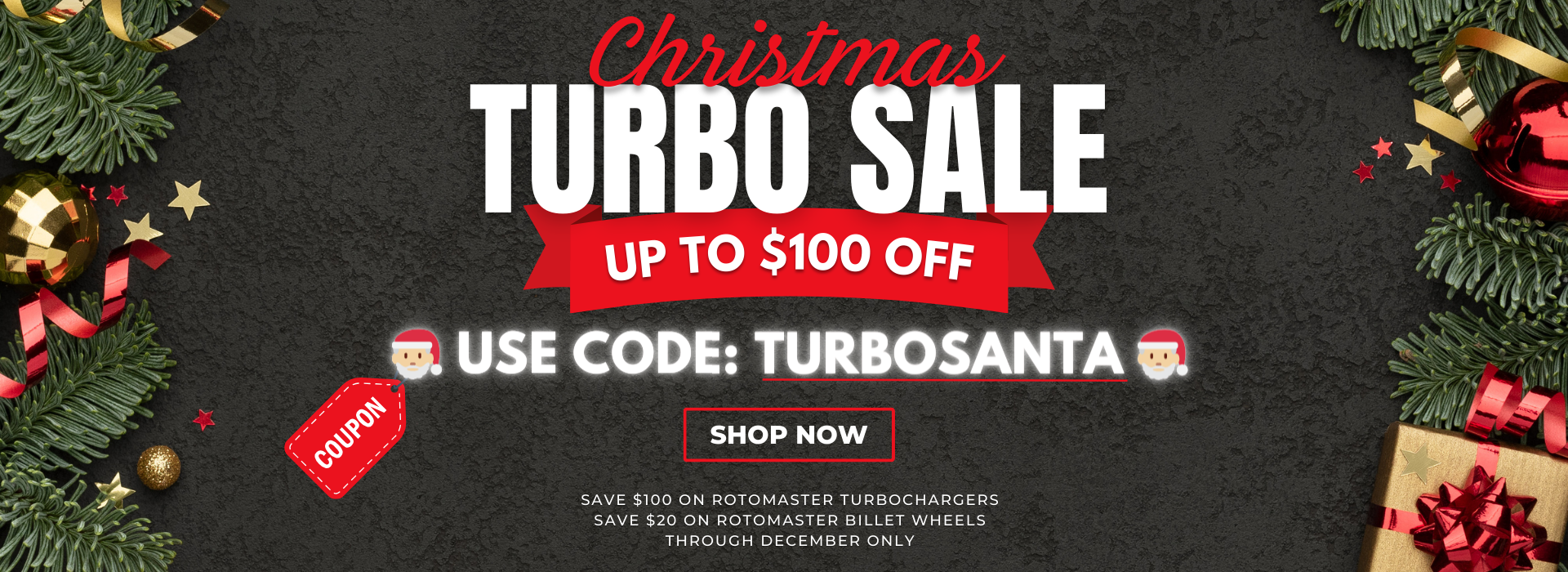 Christmas Turbo Sale!